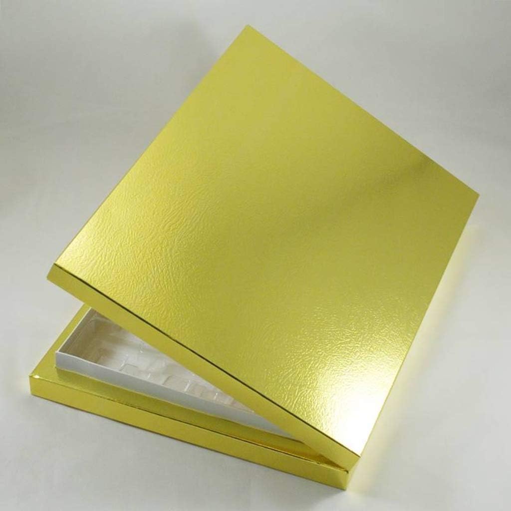 Alternative view of 24 Bölmeli Madlen Çikolata Kutusu Gold (Altın) Renkli