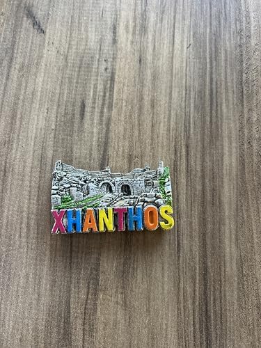 Magnet, Renkli Harfler, Dekoratif Buzdolabı Süsü, Metal Kaplama