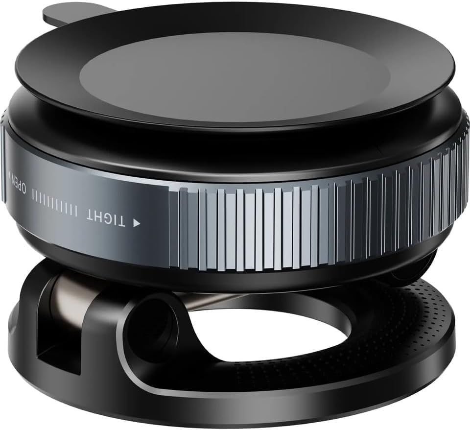 zhoppy 360 Dönebilen [Süper Güçlü Vakumlu Araç İçi Telefon Tutucu iPhone 11-16 pro max] Titreşime Dayanıklı Her Modele Uygun Stand Ev Oto Kullanıma Uygun Çıkarılabilir Vakumlu Tutucu