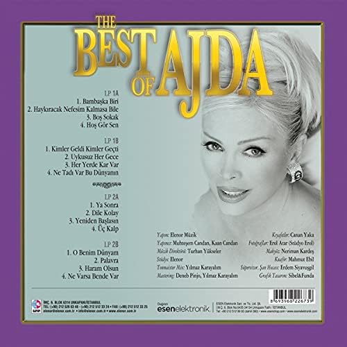 Alternative view of Ajda Pekkan The Best of Ajda Pekkan Plak