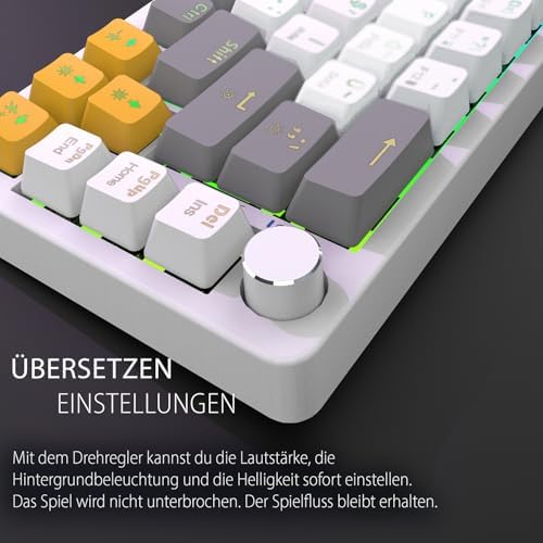 IKG-457 EMPOUSA RED SWITCH RGB KABLOLU MEKANIK GAMING KLAVYE-BEYAZ
