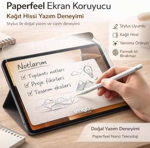 Xiaomi Pad 8 11.2 inç Paperfeel Ekran Koruyucu Kağıt Hissi