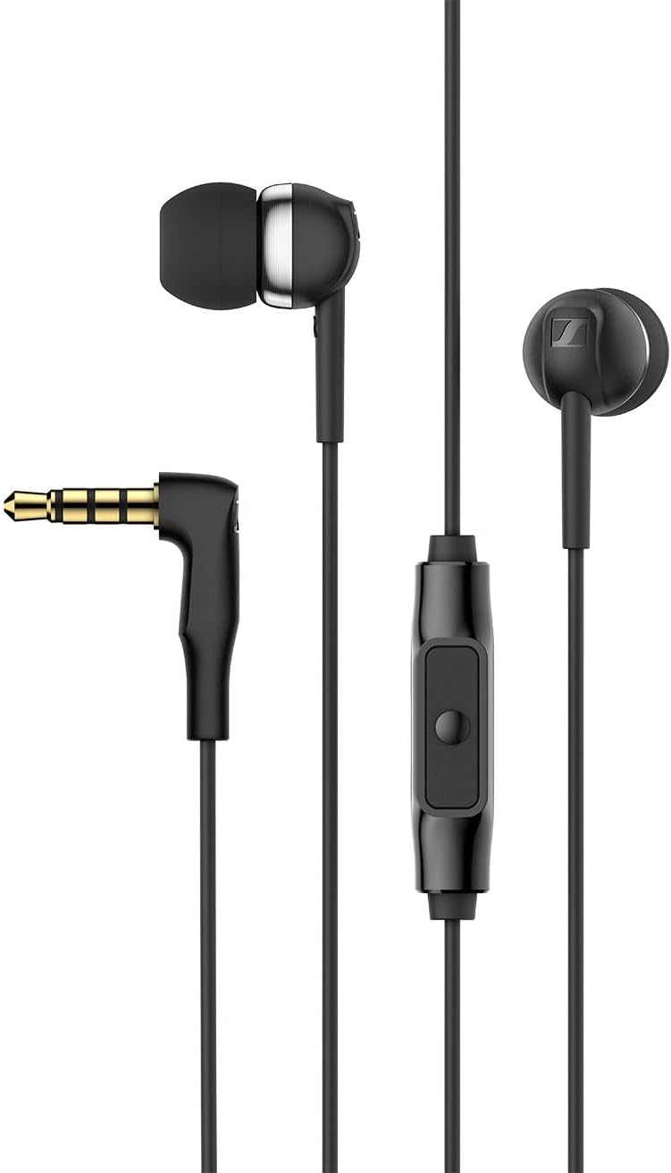 Alternative view of Sennheiser CX 80S Mikrofonlu Kulak İçi Kulaklık, Kablolu, Siyah