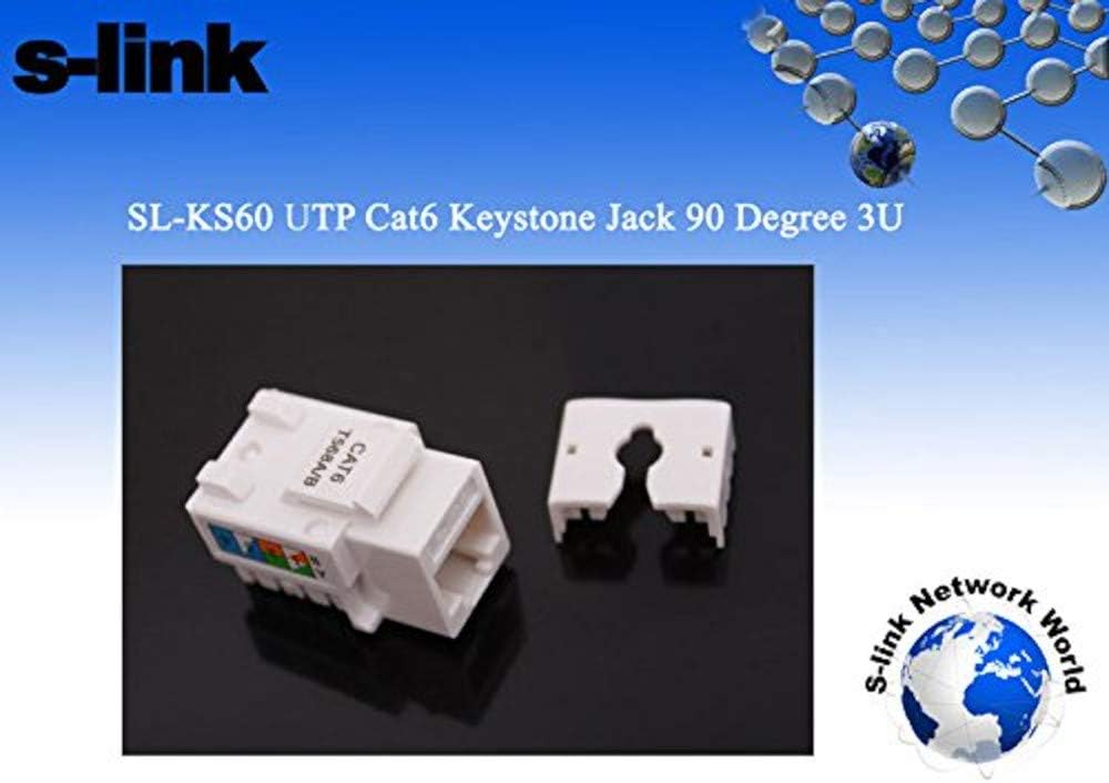 SL-KS60 UTP CAT6 Kestone Jack3U 90 Der