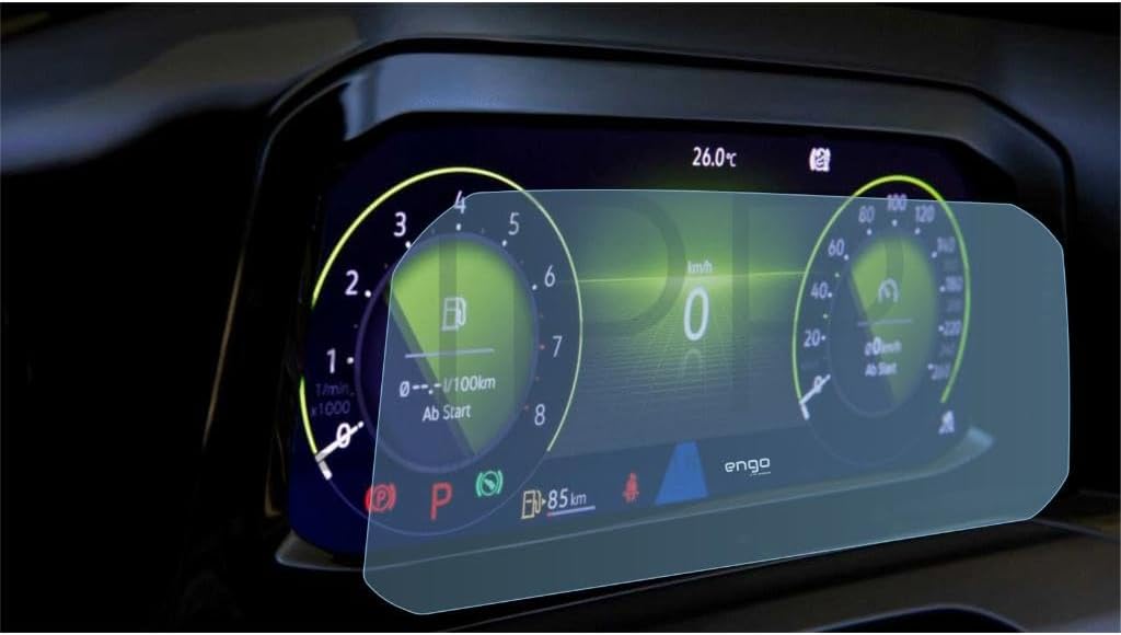 Alternative view of Volkswagen Golf 8.5 10 inç Dijital Gösterge Ekran Koruyucu
