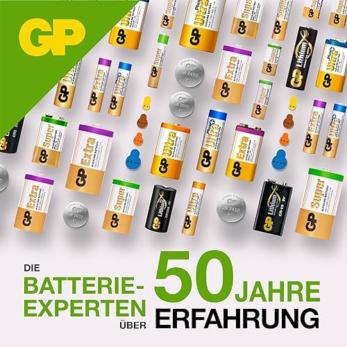 Gp Batteries Cr2430 2430 Boy Lityum Düğme Pil, 3 Volt, 5'Li Kart - Görsel 3