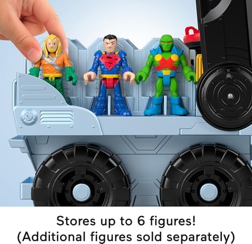 Imaginext DC Super ™ Dönüşebilen Bat-Tank™ Imaginext DC Super Dönüşebilen Bat-Tank ve Batman figürü, ışık ve ses efektleri HVY04 - Görsel 3
