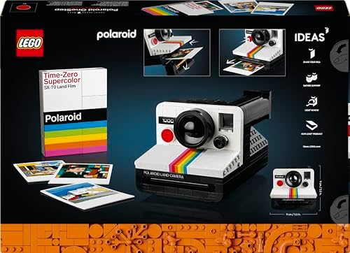 Alternative view of Ideas Polaroid OneStep SX-70 Kamera 21345 – Fotoğraf Meraklısı Yetişkinler için Koleksiyonluk ve Sergilenebilir Yaratıcı Model Yapım Seti, Doğum Günü Hediyesi Fikri (516 Parça)