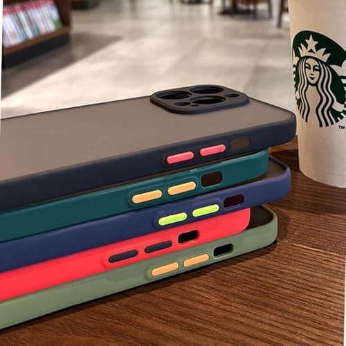 Apple iPhone 11 Uyumlu Kamera Korumalı Mat Transparan Plastik Arka Kapak Tpu Silikon Kenarlar Şık Ve Dayanıklı Koruma Hux Kılıf Kapak (Siyah)