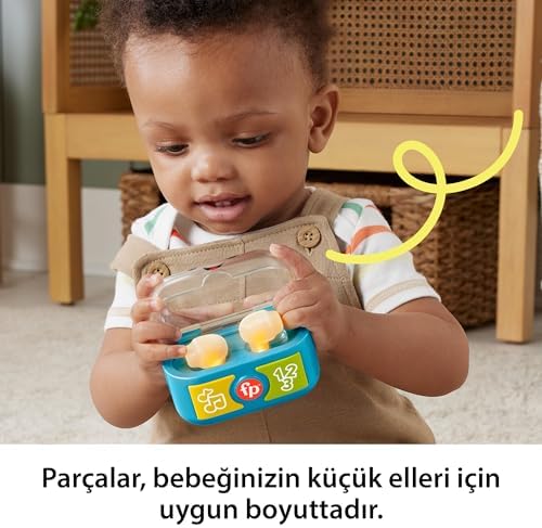 Eğlen ve Öğren Eğlenceli Kulaklıklar Eğlen ve Öğren Eğlenceli Kulaklıklar, birden fazla dil desteği bulunan müzikli, eğitici oyuncak HWY47 - Görsel 2