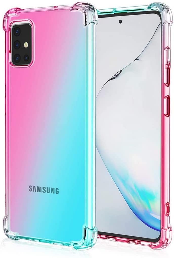 Galaxy A31 Şeffaf Airbag Antishock Köşe Korumalı Silikon Kılıf