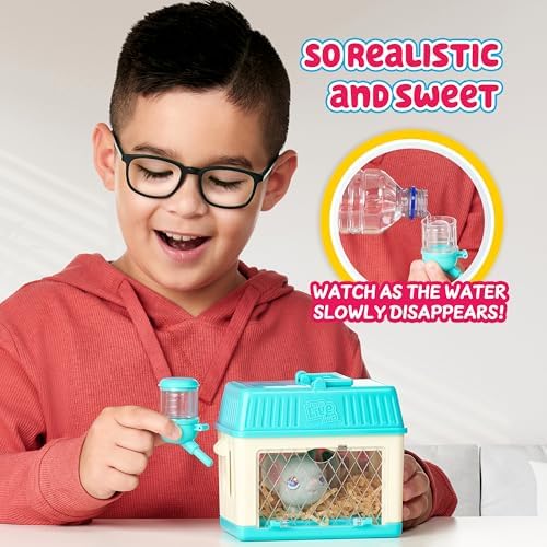 Little Live Pets - Mama Surprise Minis. Feed and Nurture a Lil' Mouse Inside Their Hutch so she can be a Mama. She has 2, 3, or 4 Babies with Surprise Accessories to Dress Up The Babies - Görsel 3