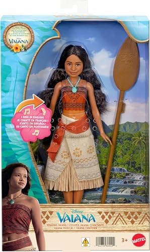 Mattel  Moana Live Action - Şarkı Söyleyen Bebek, JLP18