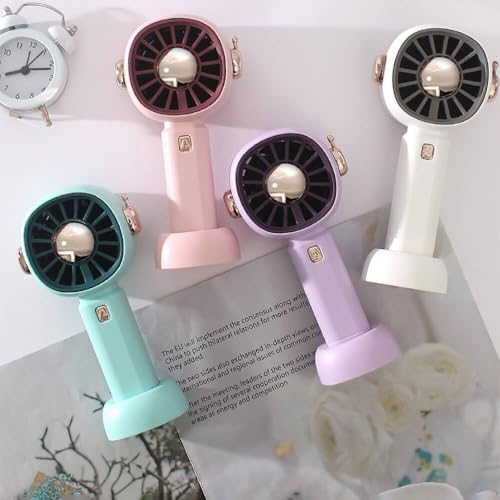 Senon ZB102 Mini Vantilatör Portatif Soğutucu Fan El Fanı (Beyaz) - Görsel 3