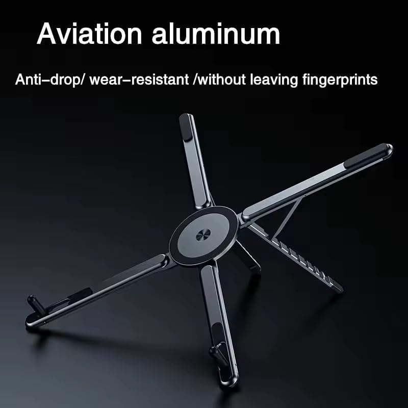 Alternative view of Magstone 360° Dönebilen 3'ü 1 Arada Laptop, Tablet ve Telefon Standı, Ayarlanabilir Kademeli Profesyonel Masaüstü Stand