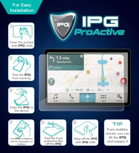 PAVO Verifone N86 Android Mobil POS için 9H Nano IPG ProActive Ekran Koruyucu, Pürüzsüz Cam Bitiş, Ultra Duyarlı Dokunmatik Hassasiyet, Darbeye Dayanıklı - Görsel 2
