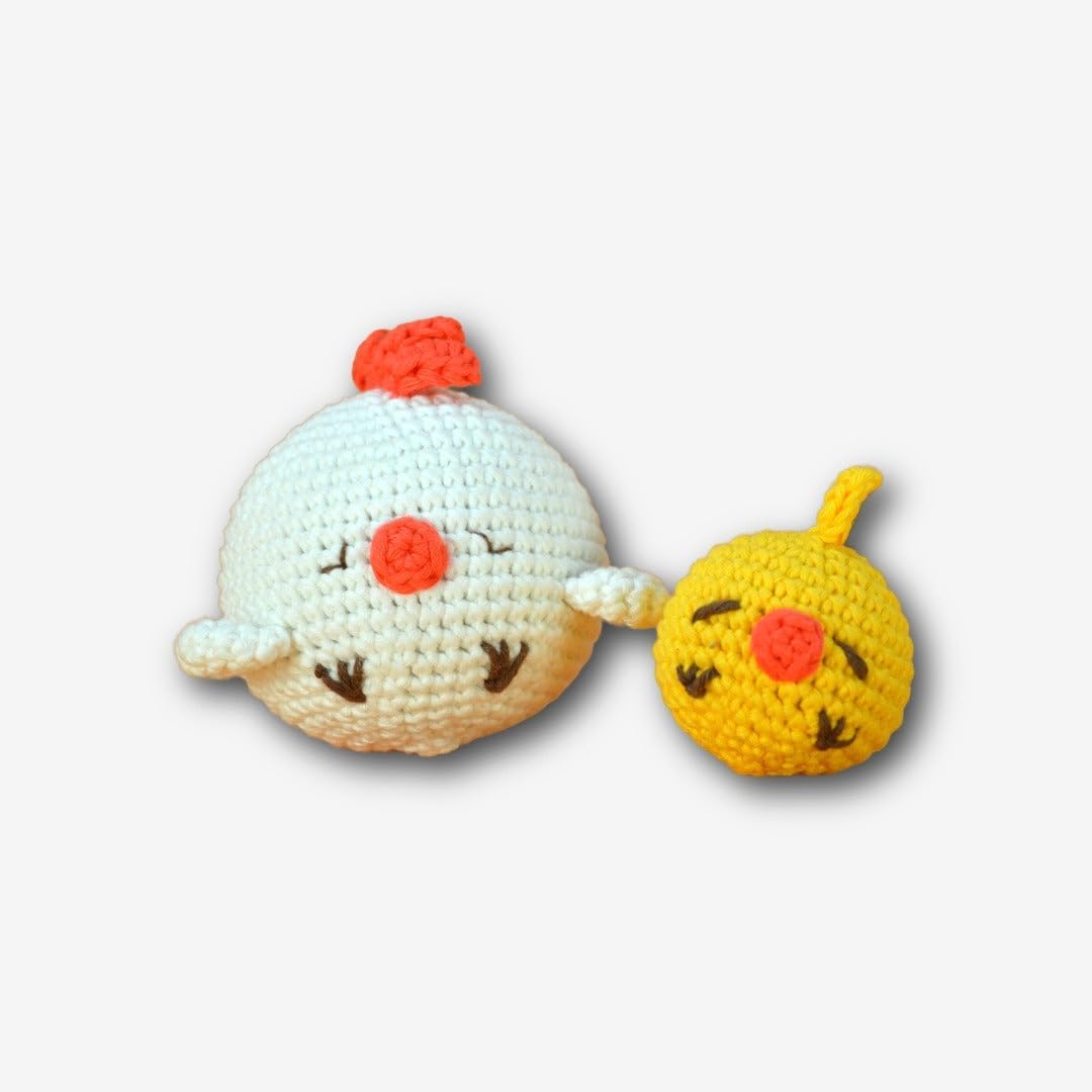 Alternative view of Hello Adorable Amigurumi Tığ İşi Kit Anne & Bebek Civciv