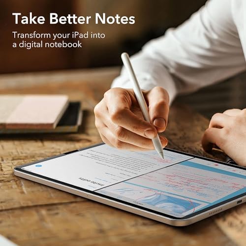 Alternative view of ipad 10.9 kağıt hissi Mıknatıslı Çıkarılabilir Ekran Koruyucu Air 4 Pro 11 2018/2022 MAT ekran Koruyucu Çizim ve Yazma