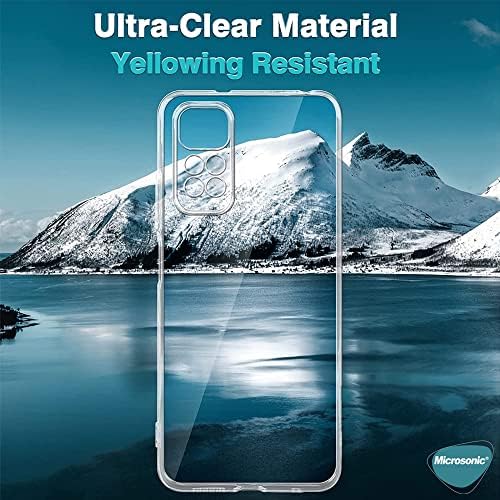 Alternative view of Xiaomi Redmi Note 11 Pro 5G için Kılıf Transparent Soft Şeffaf [Redmi Note 11 Pro 5G ile Uyumlu Kılıf - Şeffaf]