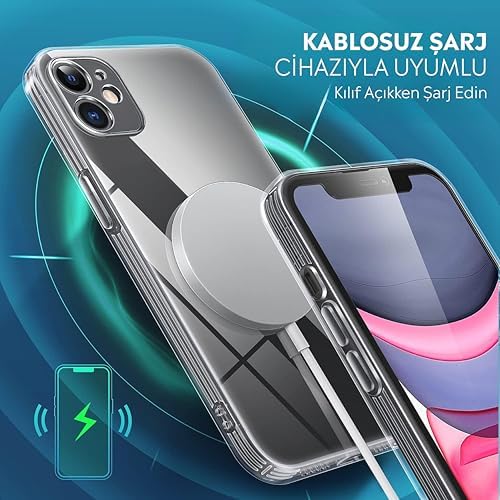 Apple İPhone 11 Kamera Korumalı Şeffaf Silikon Kılıf