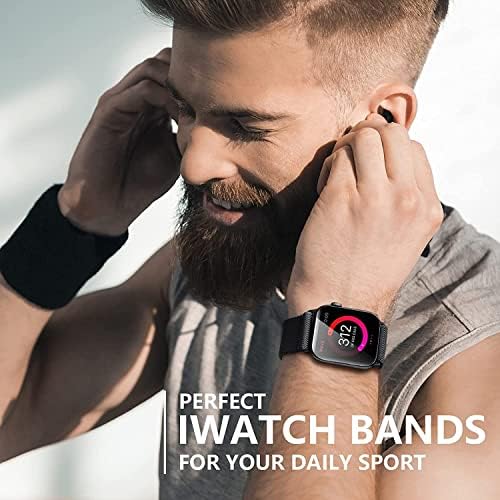 Apple Watch için Uyumlu Bilek Kalınlığına Göre Ayarlanabilir Yumuşak Kumaşlı ve İnce Görünümlü Dayanıklı Sık Dokuma Kumaş Kordon - Görsel 3