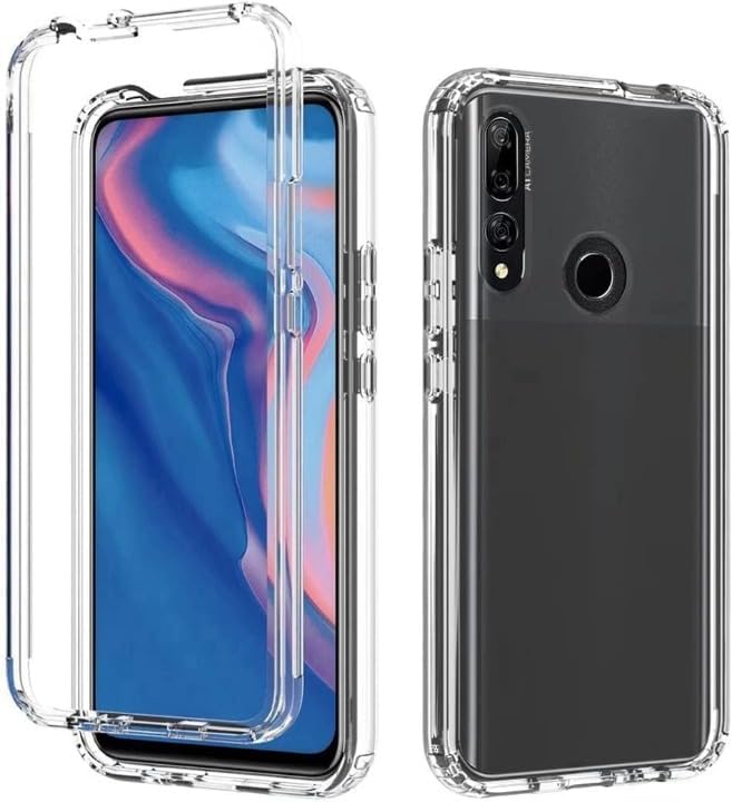 ile uyumlu Şeffaf Clear Silikon Yüksek Kalite Darbeye Dayanıklı Şık Telefon Kılıfı ( Y9 Prime 2019 / Psmart Z) - Görsel 2