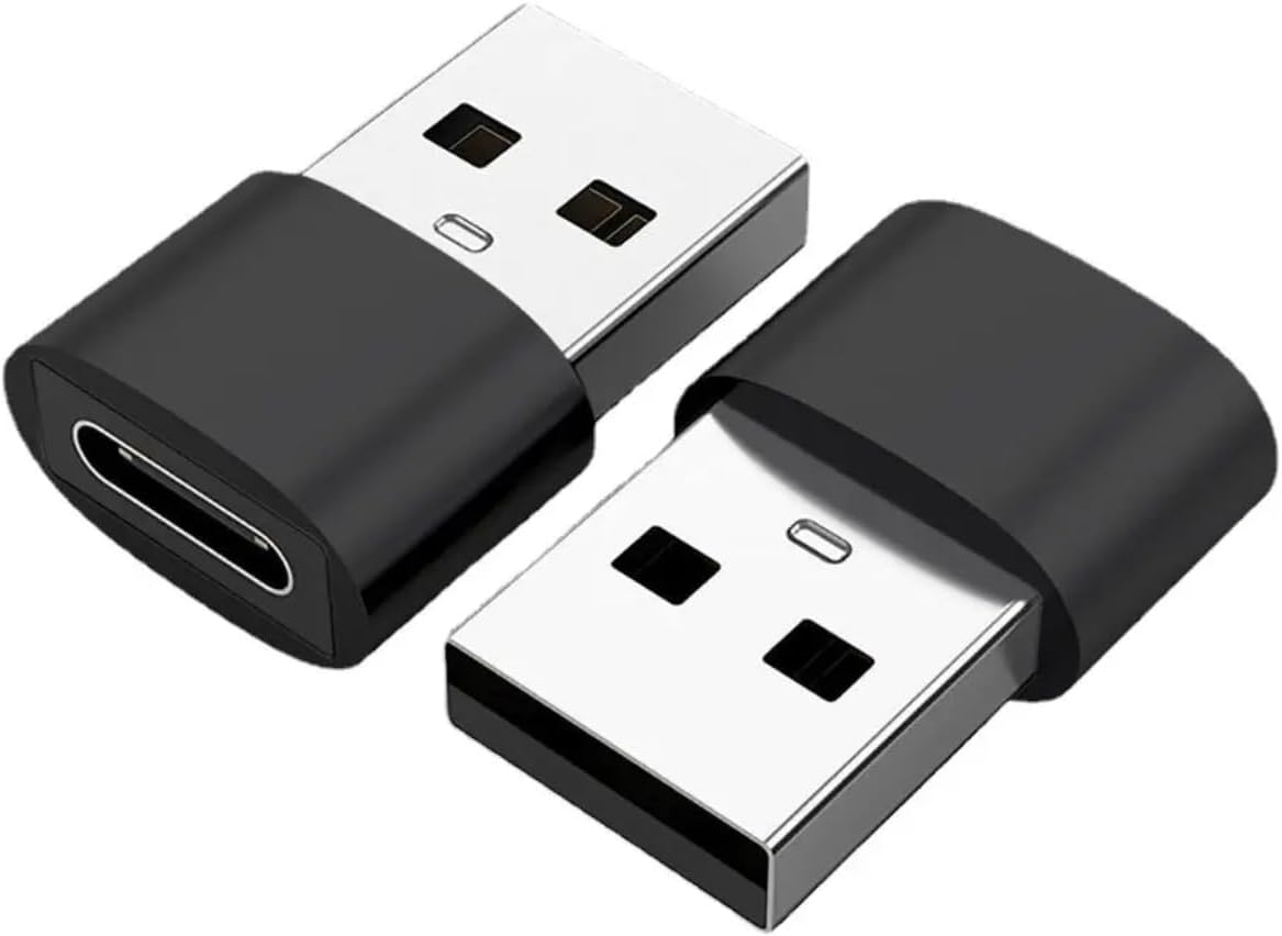 Alternative view of USB to Type-C Çevirici Adaptör | USB Girişli Cihazlardan Type-C Kablo Kullanımı için Tak-Çalıştır Dönüştürücü Siyah