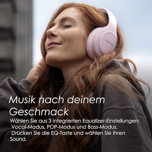Alternative view of Boompods Headpods Pro 2 Kulak Üstü Kulaklıklar - Katlanabilir Bluetooth Kulaklık Kulak Üstü Tasarım, Dahili Mikrofonlu Hafif Kablosuz Kulaklık, 50+ Saat Kablosuz Çalma Süresi, PillowFoam Konforu -