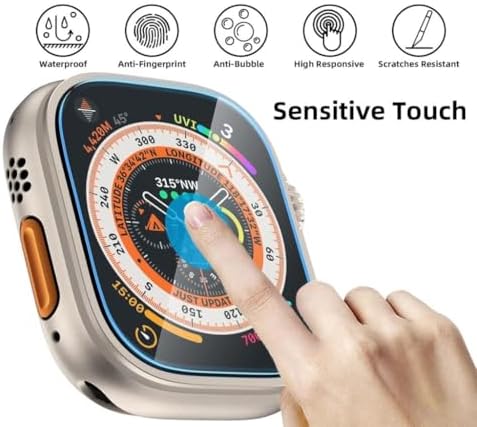 Apple Watch Ultra 3 49mm Nano Ekran Koruyucu 2’li Set