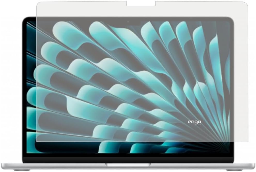 Apple MacBook Air 13 inç Mat Ekran Koruyucu 9H Nano M2, M3, M4, M5 ile Uyumlu