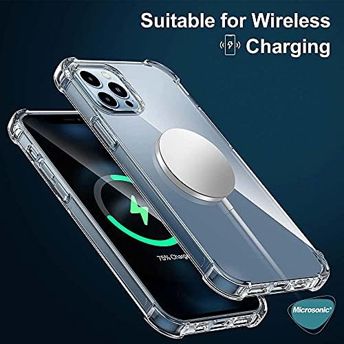 Alternative view of Apple iPhone 13 Pro için Kılıf Shock Absorbing Şeffaf [iPhone 13 Pro ile Uyumlu Kılıf - Şeffaf]