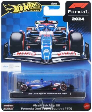 Premium Visa Cash App Formula 1 Team Yarış Arabası Koleksiyonluk Oyuncak Modeli - Görsel 2