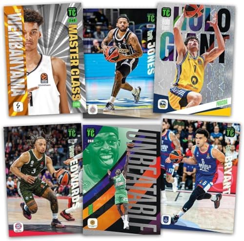 Alternative view of Panini Top Class Euroleague Basketball 2025 Card Basketbolcu Kartları Albümü Set