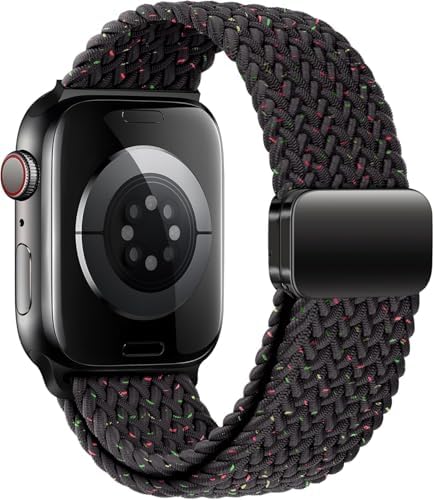 Alternative view of Apple Watch ile Uyumlu Metal Manyetik Tokalı Esnek ve Konforlu Örgü Kordon Kullanımı Kolay Kayış