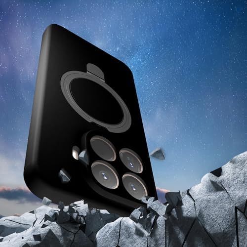Xiaomi 15T Pro ile uyumlu Kılıf MagSafe ile uyumlu Z-Samara Kapak Wireless Şarj Özellikli Stand Olabilen Xiaomi 15T Pro kilif Titanyum-Gri - Görsel 2