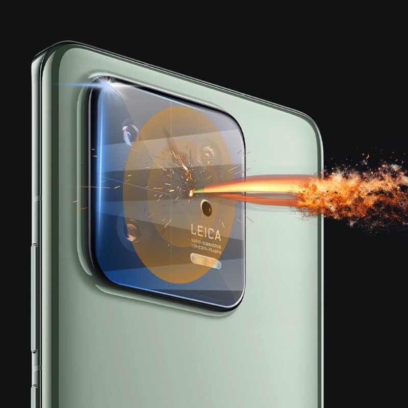 Xiaomi 13 ile uyumlu Kamera Lens Koruma Xiaomi mi 13 ile uyumlu Halcyon Tam Kaplayan Kamera Koruma Şeffaf