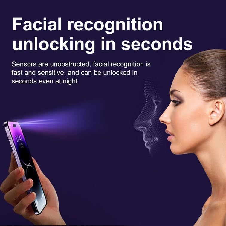 Xiaomi Redmi 14c Privacy (Hayalet) Ekran Koruyucu – 2 Adet - 9H Temperli Cam, Yan Görünme Engelleyici, Tam Kaplama - Görsel 3