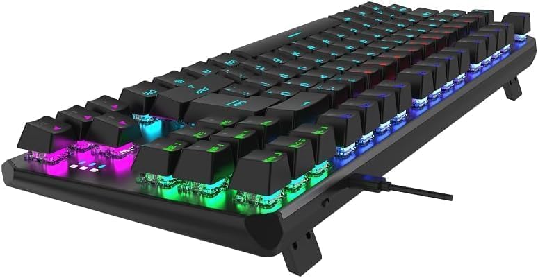Gamepower Overlord 60M Mekanik Mavi Switch Türkçe Q 88 Tuş Usb Gaming Klavye - 3 Yıl Garantili