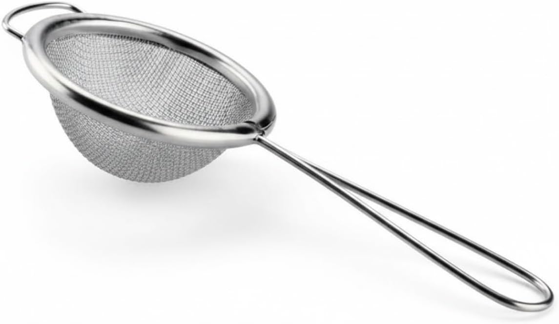 Alternative view of Paslanmaz Çelik Çay Süzgeci – İnce Tel Örgü Bitki Çayı ve Türk Çayı Süzgeci, Ergonomik Saplı, 5 cm Filtre Çapı
