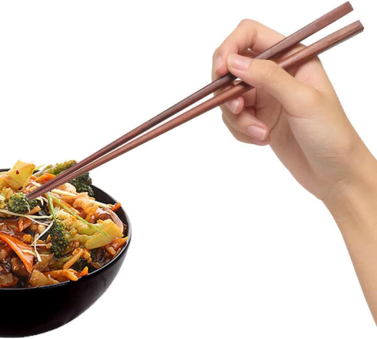 Alternative view of Uzun Ömürlü Chopsticks - 10 Set Çin Yemeği Çubukları