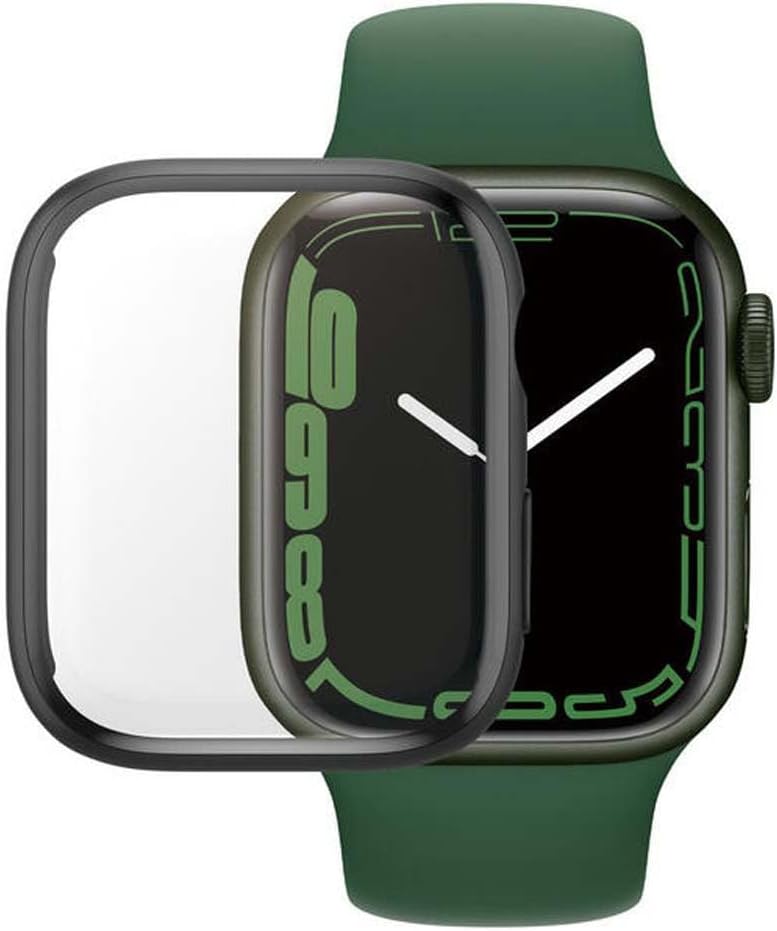 Panzer Glass Koruma Full Body Kırılmaz Cam Apple Watch 7 41 mm Siyah AB