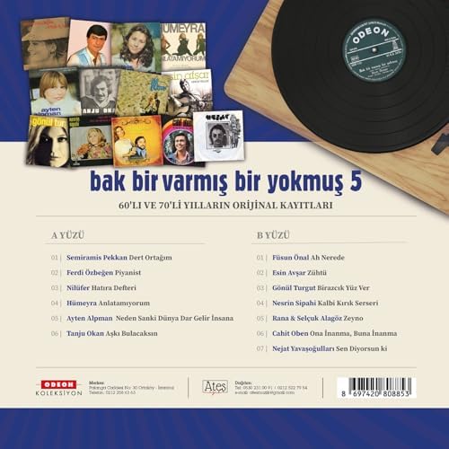 Bak Bir Varmış Bir Yokmuş 5 - Plak LP - Görsel 2