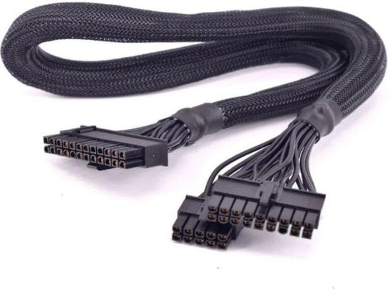 Alternative view of 60 cm 24 pin 18 pin 10 pin psu kablo 24 pin 18+10 pin power supply kablo