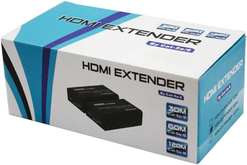 Alternative view of Hdmi Görüntü Aktarma, HDMI TO CAT5/CAT6, 60 Metre, Adaptörlü, Extender,