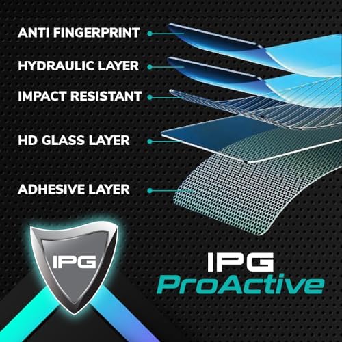 BYD '20-2025 HAN EV / '25 SEAL U DM-i / '25 SEAL U EV 12.3 Inch Gösterge Paneli için 9H Nano IPG ProActive Ekran Koruyucu, Pürüzsüz Cam Bitiş, Duyarlı Hassasiyet, Darbeye Dayanıklı - Görsel 3