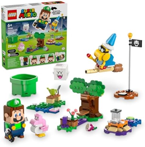 Alternative view of Super Mario™ İnteraktif Luigi™ ile Maceralar 71440-6 Yaş ve Üzeri Çocuklar İçin Koleksiyonluk Yaratıcı Nintendo® Oyuncak Yapım Seti (210 Parça)