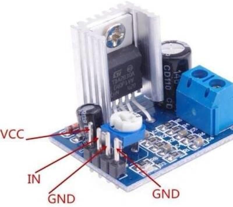 TDA2030A Mono 18W Amfi Devresi Modülü