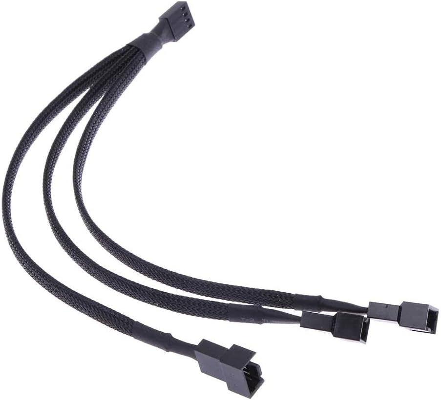 Alternative view of 4 Pin Switch Fan Çoklayıcı Y PWM Çoklayıcı Splitter Kablosu 3 Pin 3 Port 4303