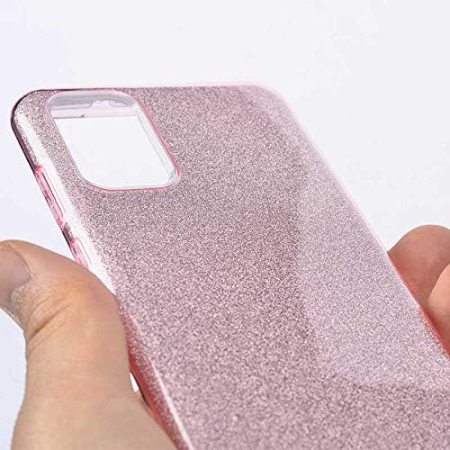 Alternative view of Spia  Galaxy S20 Plus Kılıf Pembe Jade Simli Silikon Kapak Orijinal Esnek İnce Geliştirilmiş Dayanıklı Darbe Karşıtı Koruyucu Yeni Nesil Tasarım ( Galaxy S20 Plus, Pembe)
