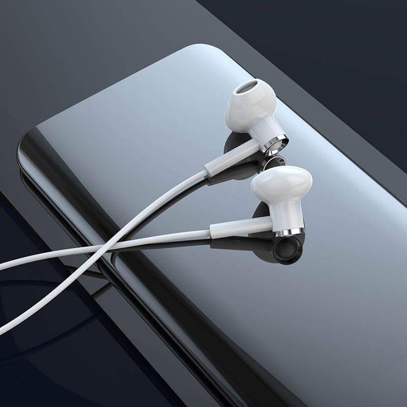 Alternative view of Mikrofonlu Kablolu 3.5mm Jack Girişli Kulaklık – Net Ses, Günlük Kullanım (Beyaz)